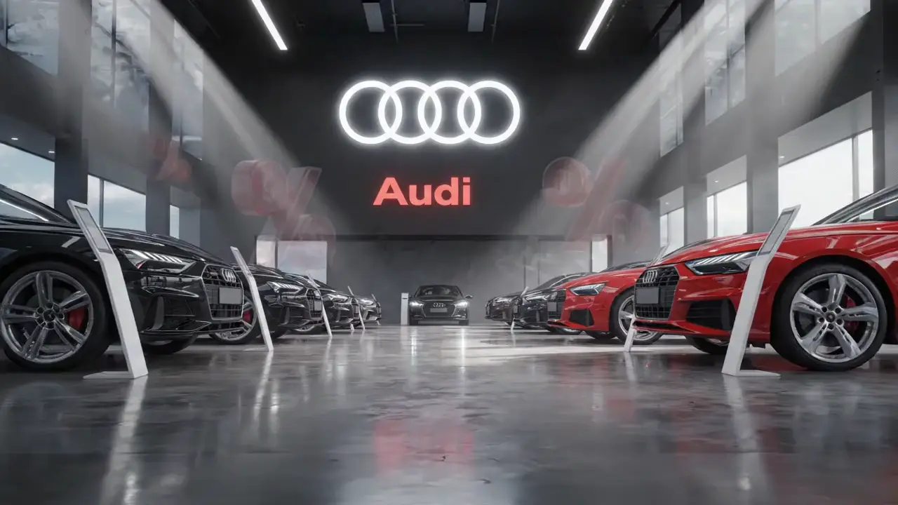 Audi Showroom bei WorldTrader24
