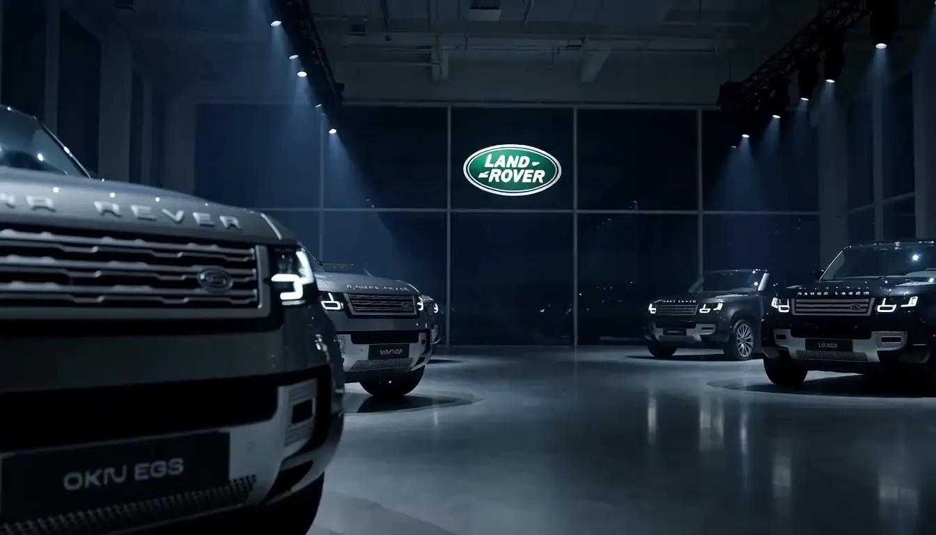 Land Rover Showroom bei WorldTrader24